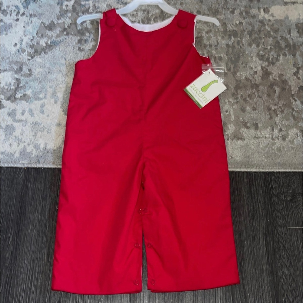 Red solid jon jon size 2t with tags
